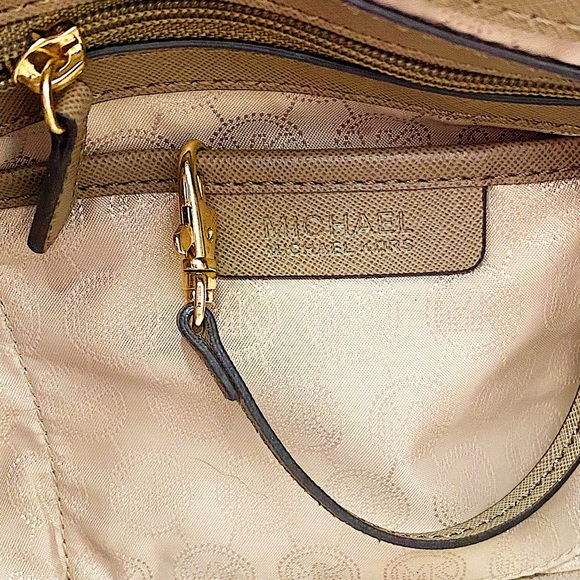 Michael Kors Hamilton NWOT Dune satchel Crossbody - Picture 9 of 13